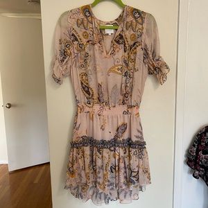 Misa NWOT short sleeve dress (S)